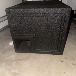 Q Bomb Single 12 Inch Speaker Box