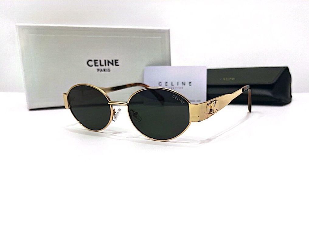 New CELINE Oval Metal
