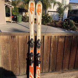 K2 Skis Apache All Mountain 177 cm Skis with Salomon bindings
