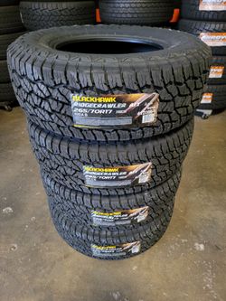 265 70 17 ALL TERRAIN TIRES SILVERADO SUBURBAN TAHOE SIERRA TITAN RUBICON GLADIATOR COLORADO CANYON
