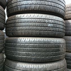 4 Used Bridgestone Tires Size 255 70 17 All 4 For $160 Free Installation And Balance 