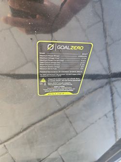 Goal Zero 100 Watt Solar Panel