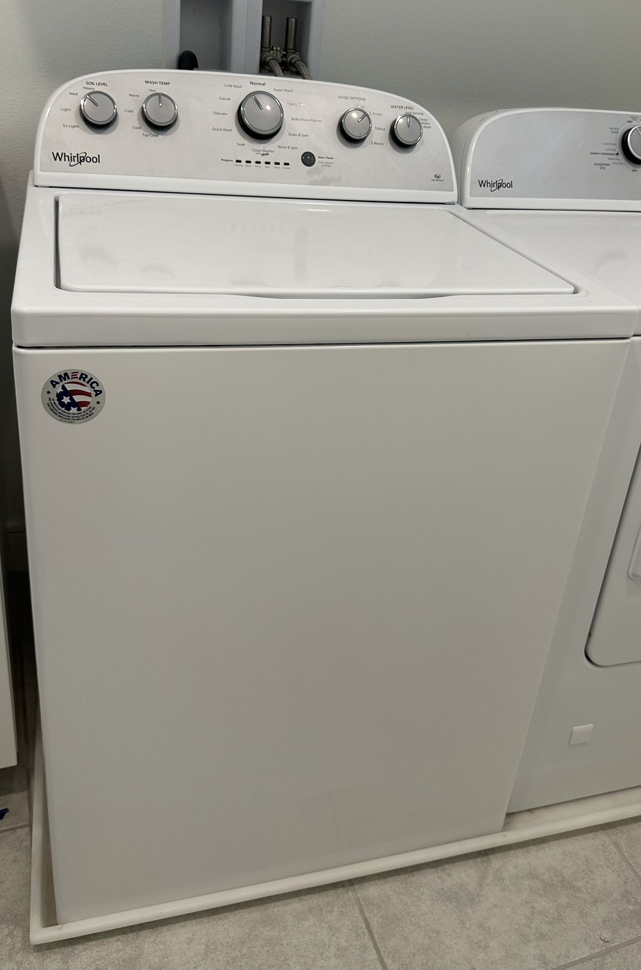 Whirlpool Top Load Washer