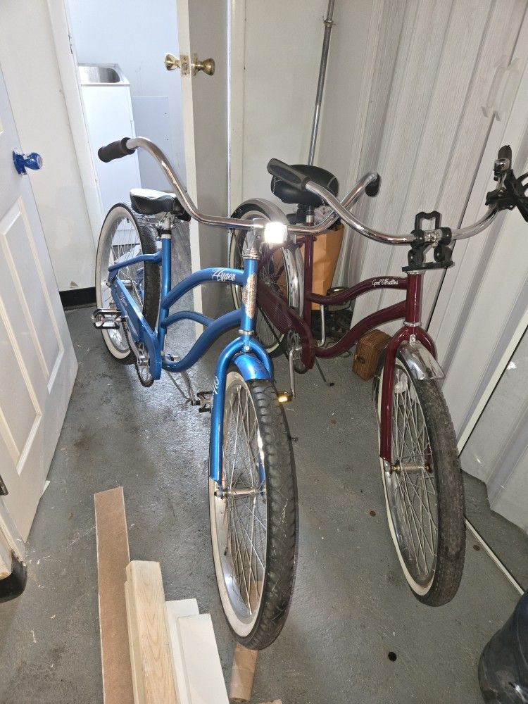 Two Nice Beach Cruisers
