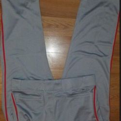 Brand New Nike Grey w/RED Piping Baseball Pants
Long Pants
Size Youth Boys Kids Small, Medium, Large