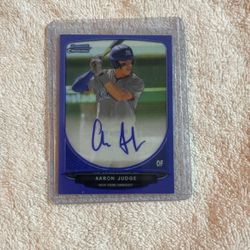Aaron Judge Rookie Card