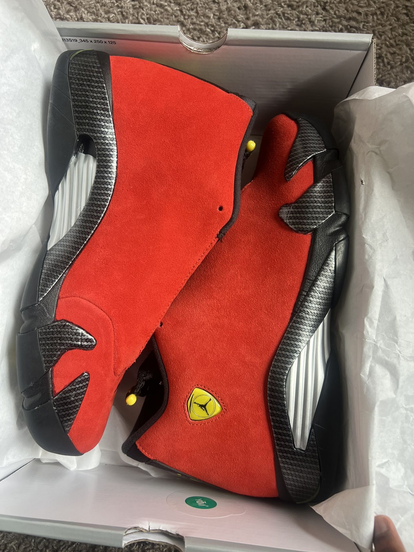 Jordan 14 Ferrari 2025