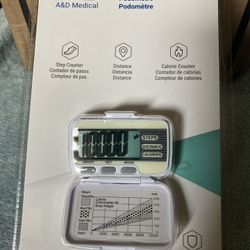 A&D MEDICAL MULTIFUNCTIONAL PEDOMETER ~ BRAND NEW IN PACKAGE