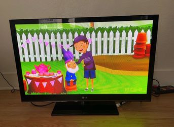 Plasma tv 42 inch and remote control