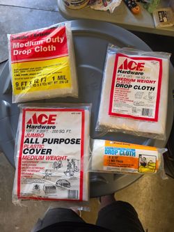 Plastic Drop Cloths