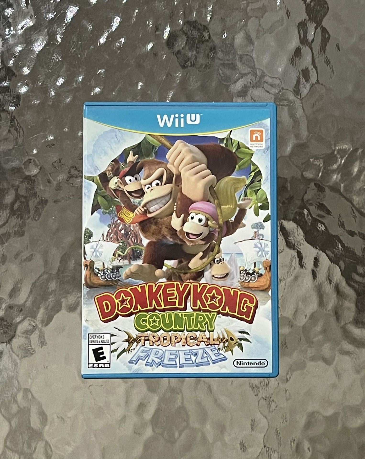 Donkey Kong Tropical Freeze For Nintendo Wii U - CIB With Case + Manual + Insert