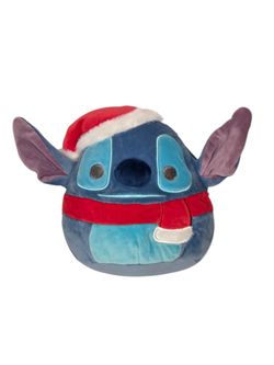 Squishmallow Official KellyToy Disney Stitch Christmas Holiday Plush Toy
