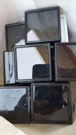 Plastic square boxes 2x2inches
