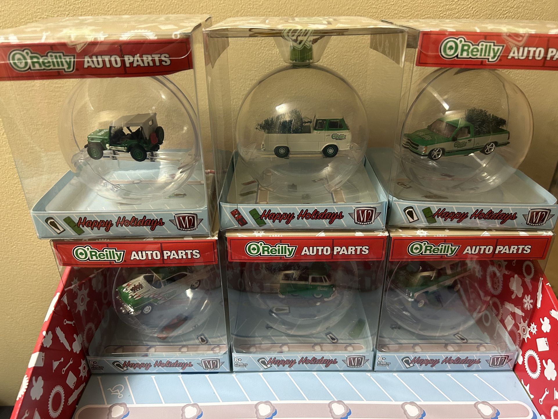 M2 O’Reilly Auto Parts Ornaments 
