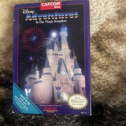 Capcom Disney Adventure In The Magic Kingdom Nintendo NES