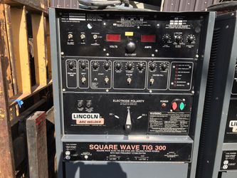 Lincoln pulsed tig welder square wave