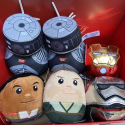 Star Wars & Iron Man Plushies