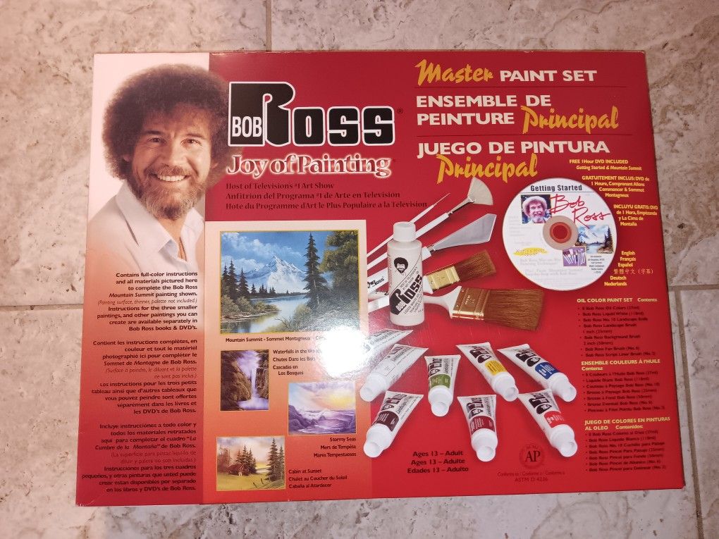 Bob Ross Joy Of Painting Kit