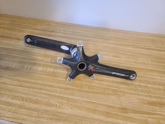 Fsa forged carbon 2 piece race crank 175mm