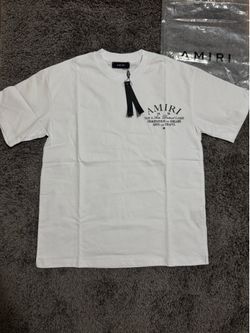 White and black Amiri shirt
