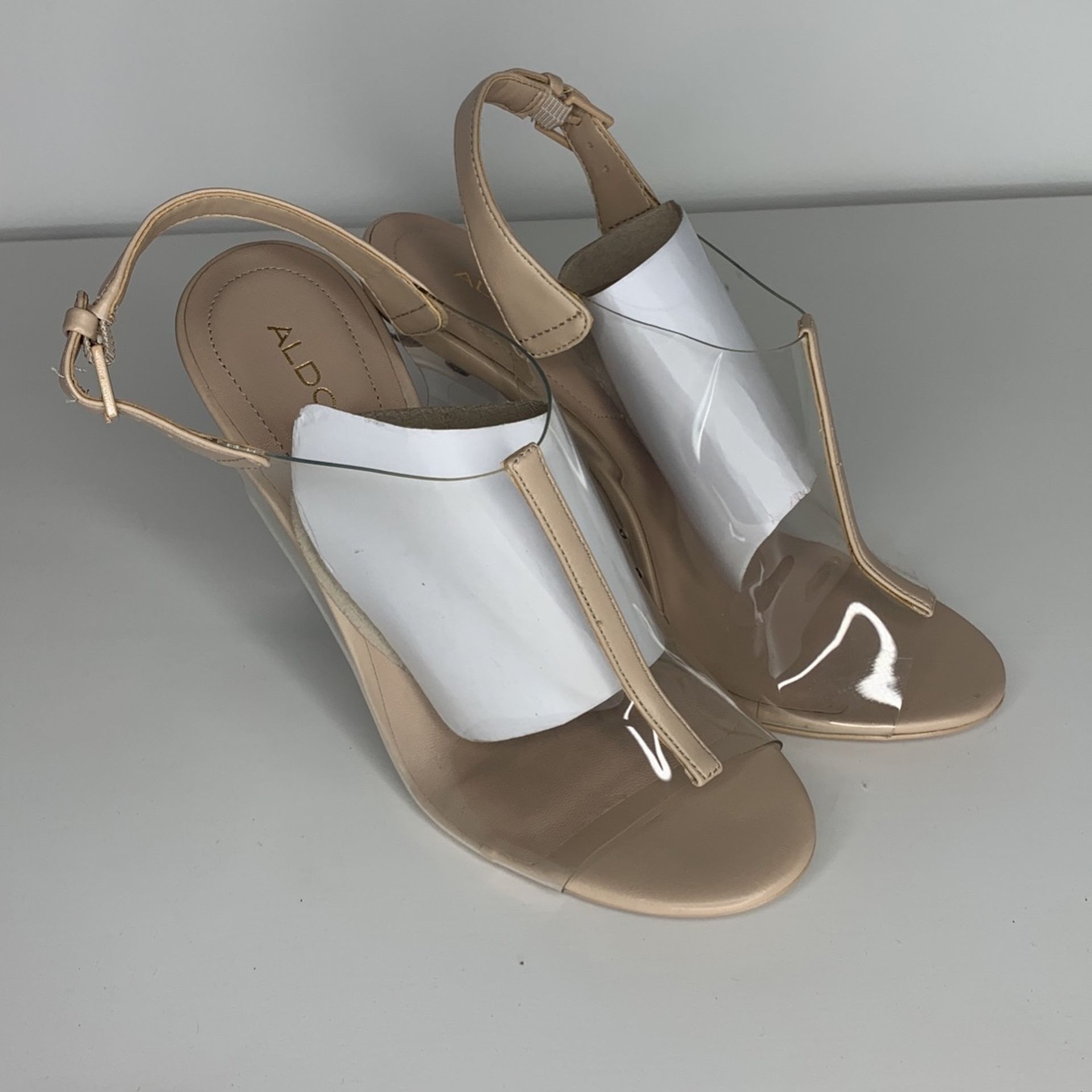 Aldo Clear Heel New Size 8.5