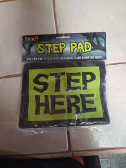 Halloween step pad