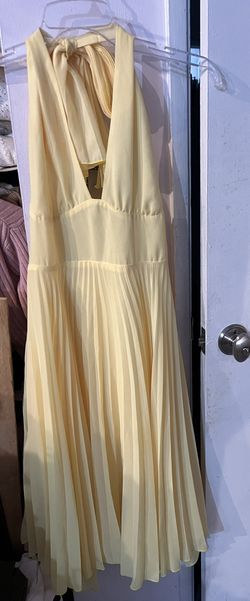 Yellow Halter dress