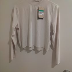 Women's Xl Beige Nike Training DRI FIT Crop Top