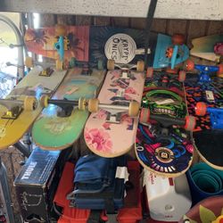 Skateboards And long boards