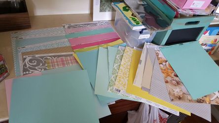 31 pcs brand new scrapbook paper! 10 for all