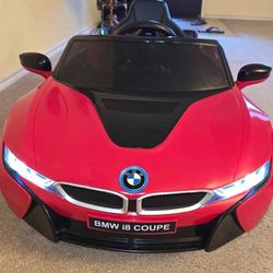 Kids BMW Ride-On Car 12V w/ Remote, Charger & MP3 - Works Great!