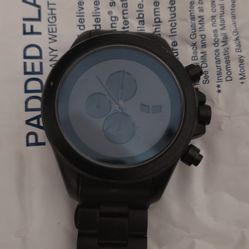 Vintage Vestal ZR3  Chronogrqph Stainless Matte Grey Gray Watch