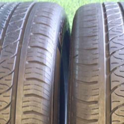 Pair Of Continental Procontact RX 255/45/19 All Season Tires