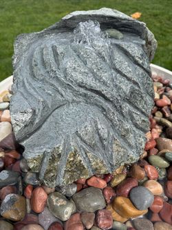25” Custom Hand-Carved Natural Granite Water Fountain w/ Rainbow Rock Complete Package ⛲️