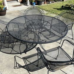 High Quality Steel Patio Set