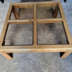 Glass Top Coffee Table