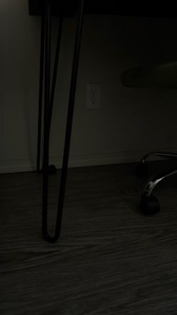 Desk with chair