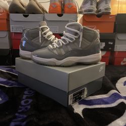 Jordan 11s Cool Grays Size 6.5Y