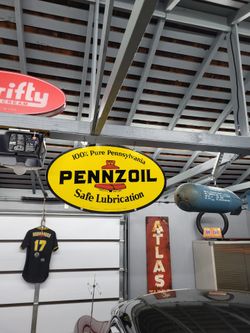 Vintage Pennzoil Sign