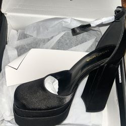 Black Platform Heels
