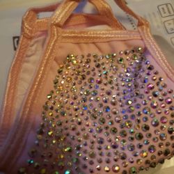 Rhinestone Face Mask
