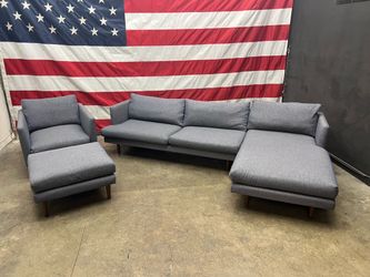 Free Delivery - Article Sectional and Chair