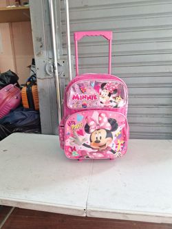 Minnie Mouse Rolling Backpack 