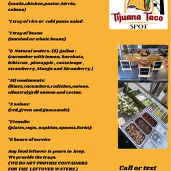 Catering/Taquiza
