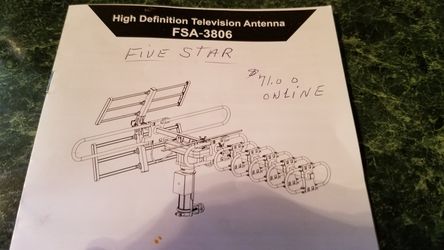 Five star tv antenna