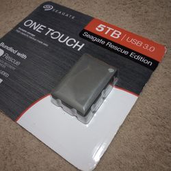 Seagate 5TB External Hard Drive