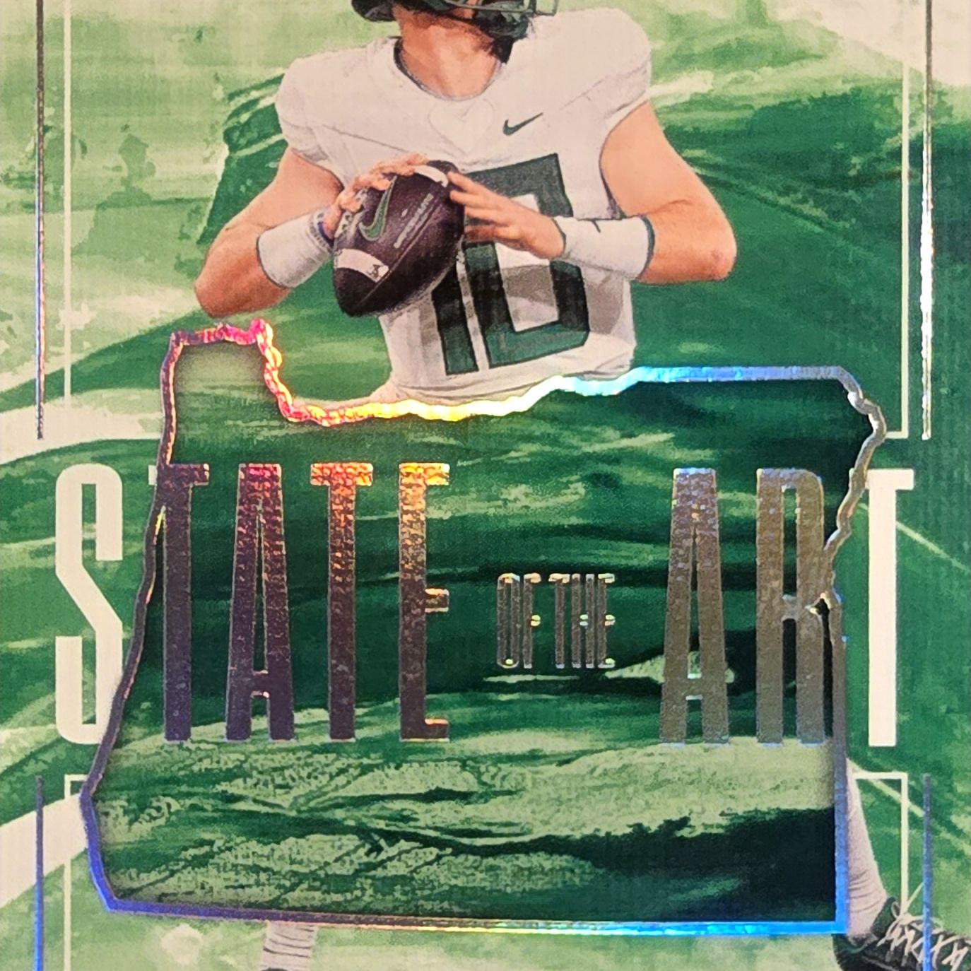 2024 Bo Nix "State of the Art" case hit rc