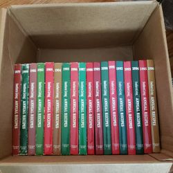 Southern Living Annual Cookbooks (18 total) 
1(contact info removed)
