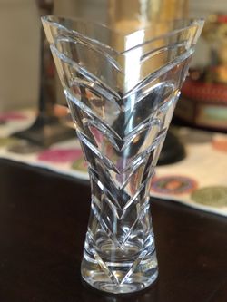 Nambe Crystal Vase