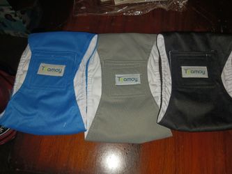 Dog diaper wraps